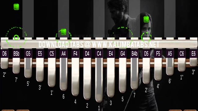 The Last Of Us – Theme song Kalimba Tutorial + Tabs [Easy]