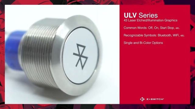 E-switch: ULV Anti-Vandal Series (Graphic Line Extension: E-Bits)