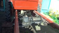 Трактор Т-16.Установка лебедки ГАЗ-66.Часть 2.