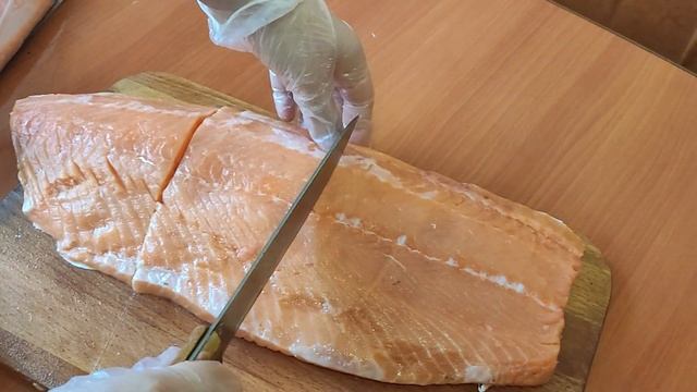 Подготовка к новому году. Очень вкусная рыбка.