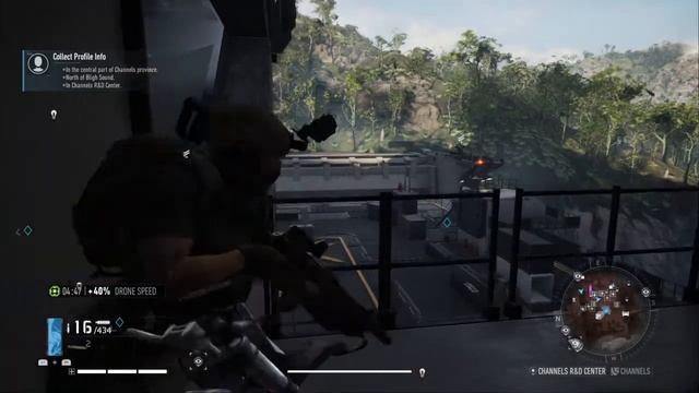 Ghost Recon:Breakpoint Channels RD Center  open the door 