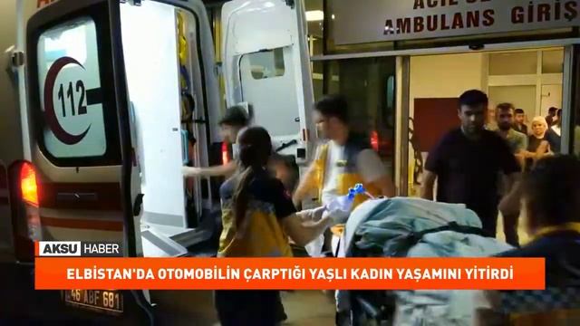 Otomobilin çarpması sonucu ağır yaralanan yaşlı kadın hayatını kaybetti