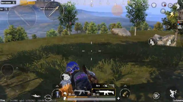 Сбиваю вурдалаков ещё в воздухе в pubg mobile