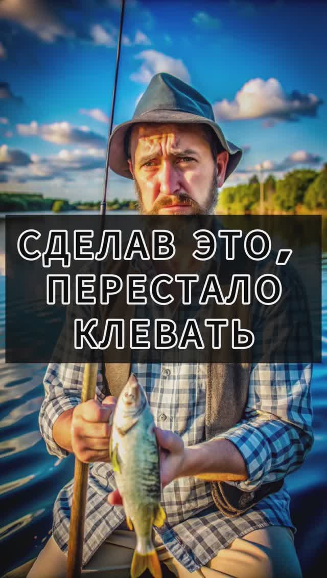 СДЕЛАВ ЭТО, У НЕГО ПЕРЕСТАЛО КЛЕВАТЬ #рыбалка #карась