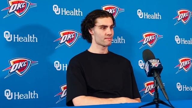 Josh Giddey | OKC Thunder Full Exit Interview (2022-2023)