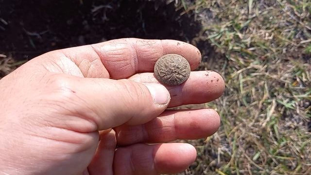 Зачет Орел на пушках пуговица.