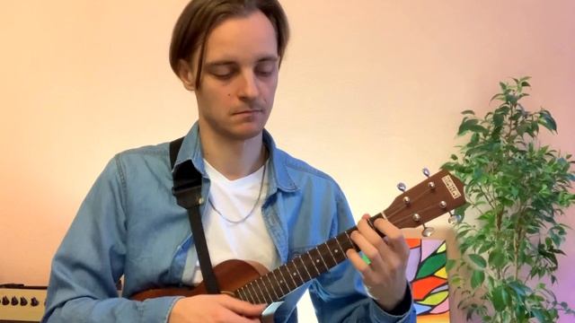 Ukulele. Lambada ukulele cover