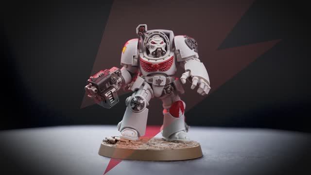 How to Paint： Battle Ready White Scars Terminator