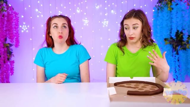 Шоколадный Фонтан Челлендж | Смешные Челленджи с Едой c TeenDO Challenge