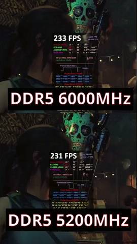 DDR5 5200MHz vs. 6000MHz COMPARISON Test #ddr #ddr5