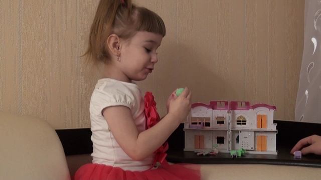 Маленький домик My happy home set  Играем