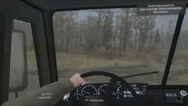 Spintires: MudRunner - American Wilds - Nintendo Switch Longplay 1 of 4
