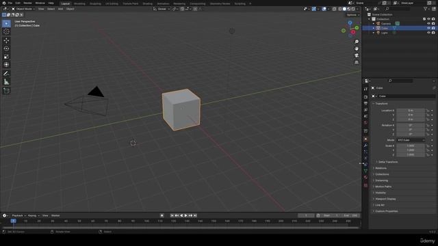 02 - Tour of Blender Interface. Blender Beginners Course by Mr Rigged