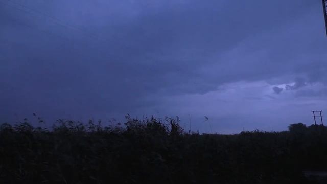 Последняя ночная гроза 2019.Last night thunderstorm.