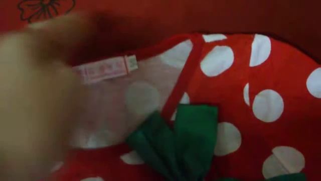 ВО новогоднее детское красное платье с aliexpress