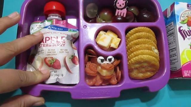 School Lunches & What She Ate {Week 18}