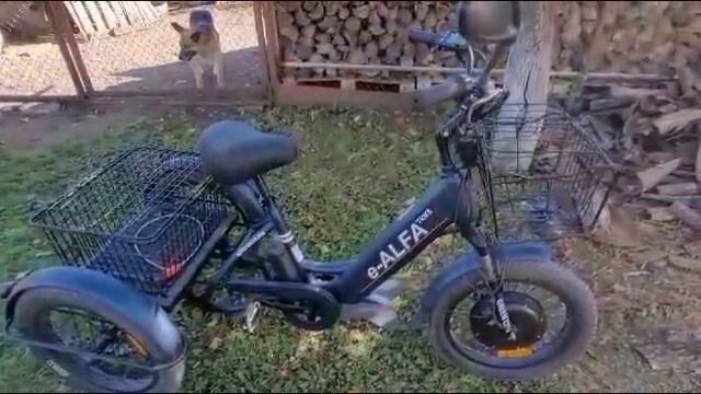 Отзыв клиента на электротрицикл Green City e-ALFA Trike