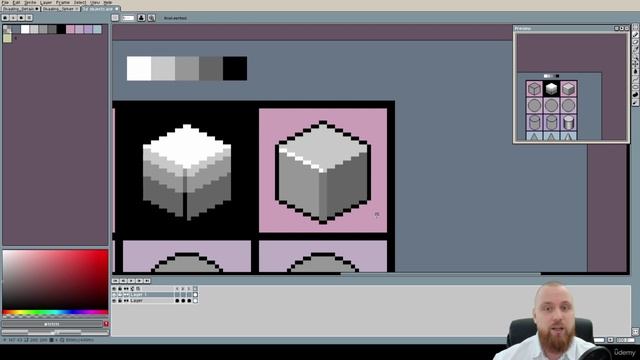 132. Dithering Edges. PIXEL ART Master Course