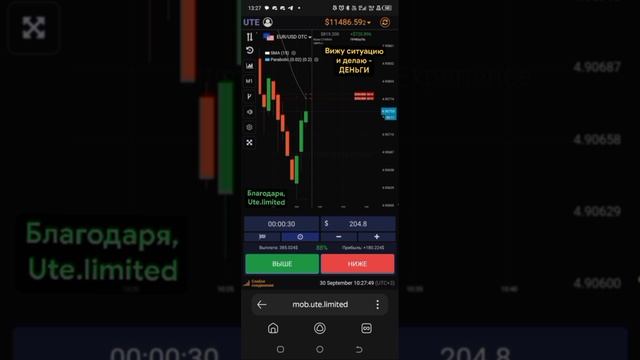 Бинарные опционы UTE LIMITED
