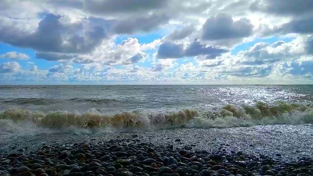 осеннее крымское море звук