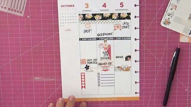 Plan With Me: October 3-9, 2016 {The Happy Planner™ Style}