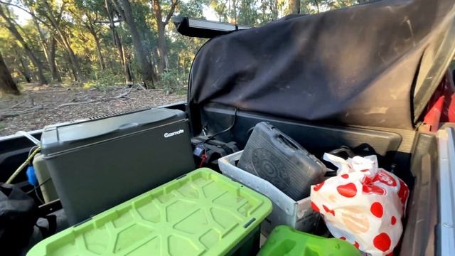 DIY Dual Cab Ute tub set up with removable false floor - LDV T60