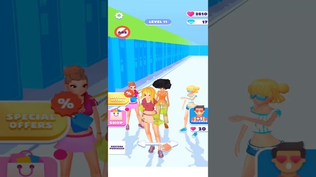 Makeover Run 👸💛👗 All Levels Gameplay Android,ios DF426 WR3662OUW