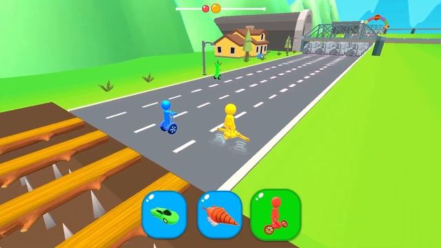 SHAPE SHIFTING 🏃♂️🚗🚲🚦All Levels Gameplay Walkthrough Android,ios max F8DS