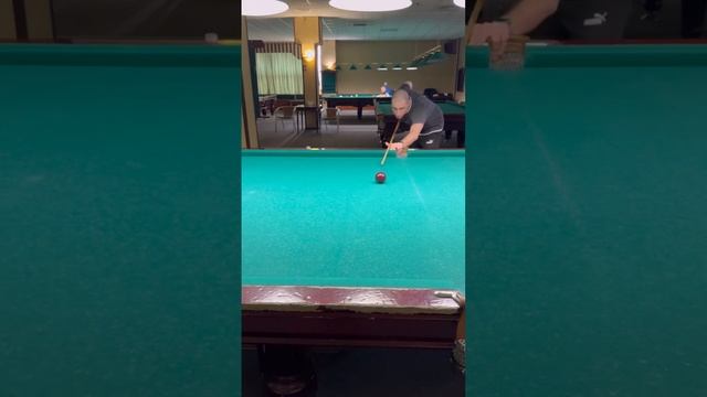 Контртуш 🔥 #shorts #billiard #обучение #бильярд #развлечение #спорт