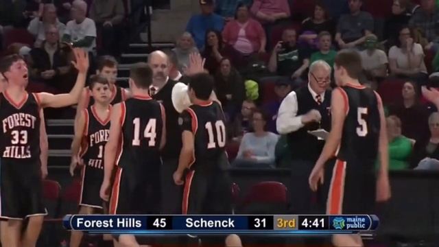 Forest Hills Tigers Vs Schenck Wolverines 2019 Class D Boys State Championship FULL GAME HIGHLIGHTS