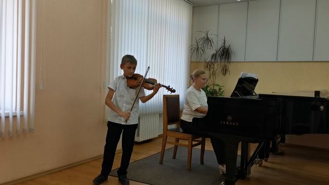 Николай Ковганко, 11 лет. Г. Венявский Мазурка Obertas op. 19