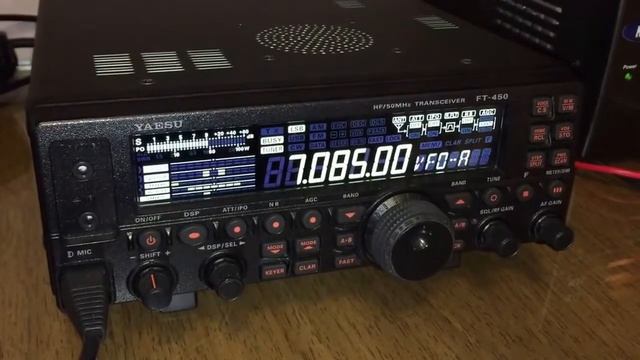 Demonstração Radio Yaesu FT-450 / AT - PY2XM (HD)