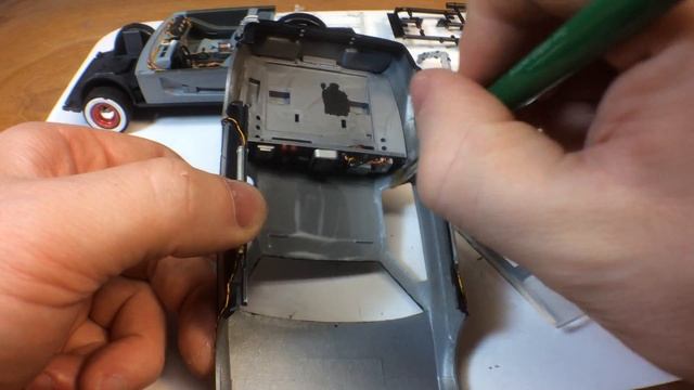 Back to the Future 3 Model Car Build - Part 4