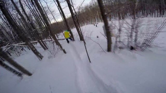 ГЛК "СОК Красная Глинка" 6.01.2016 г. 7,8 трассы GoPro