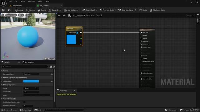 1.12 Материалы в Unreal Engine