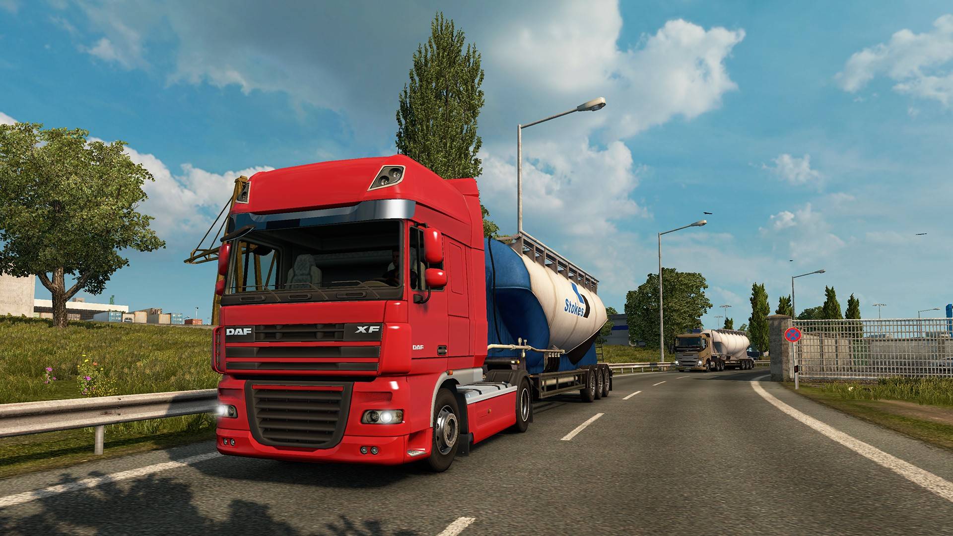 Играем в euro truck simulator 2