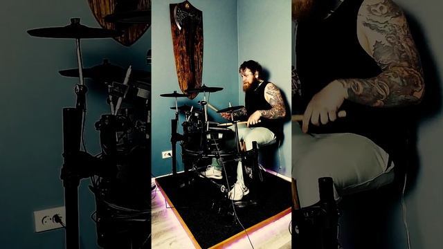 TraxOdinsson - Anaal Nathrakh - Forward! #drumcover #барабанщик #short