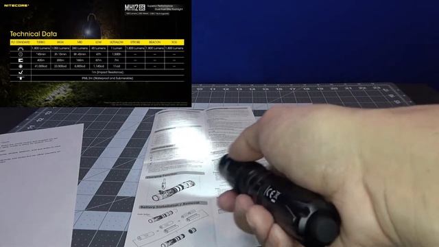 NITECORE MH12SE REVIEW
