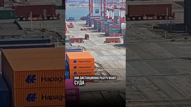 🚢 Будущее уже здесь! Китайские порты работают на технологиях 3024 года 🤯