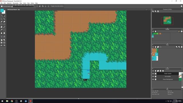 11 - Water Tileset. STUNNING PIXEL ART TILESETS for Games