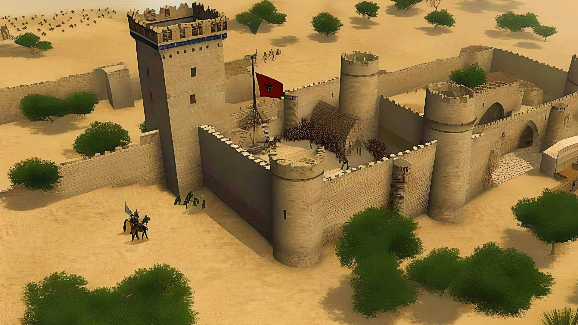 Stronghold Crusader HD 🏰 Игры Крестоносцев ⚬ 21. Сарацины   @fireflyworlds