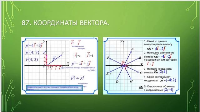 Геометрия 9 класс Атанасян. Ч.5 п.89-90