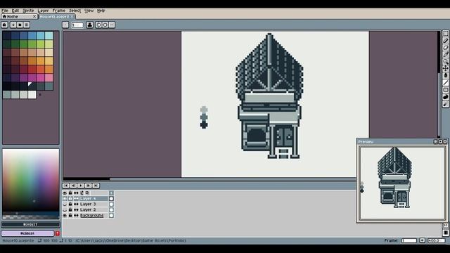 Simple Shop 4. PIXEL ART Timelapse by Fever Night