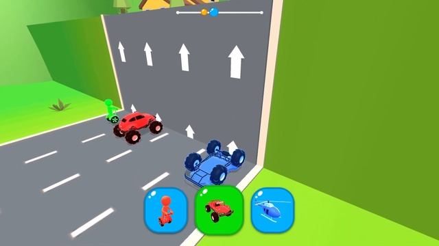 SHAPE SHIFTING 🏃♂️🚗🚲🚦All Levels Gameplay Walkthrough Android,ios max L4IOL