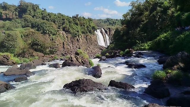 Водопад Игуасу, бразильская сторона