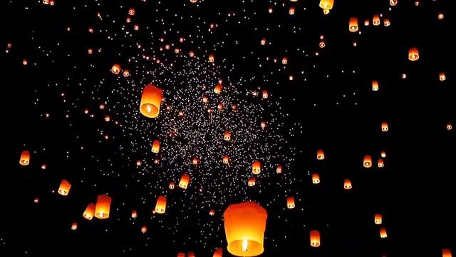 Rise Lantern Festival- lit kongming lanterns, sent them to the sky