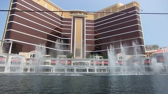 Живой поющий фонтан WYNN PALACE в Макао! Китай