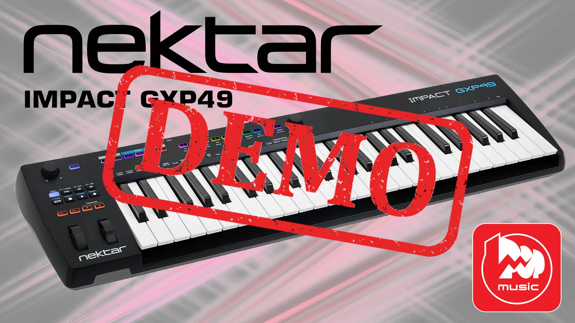 MIDI-клавиатура NEKTAR IMPACT GXP49 - демонстрация звучания