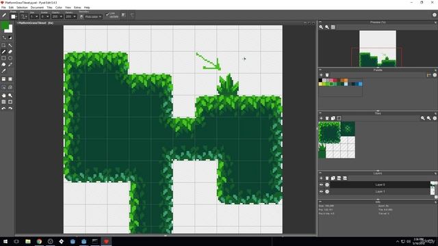 04 - Tall Grass Tile. STUNNING PIXEL ART TILESETS for Games