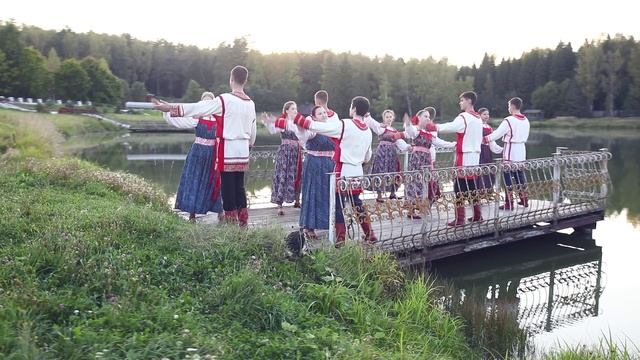 Ансамбль "Родник" участвует в флешмоб